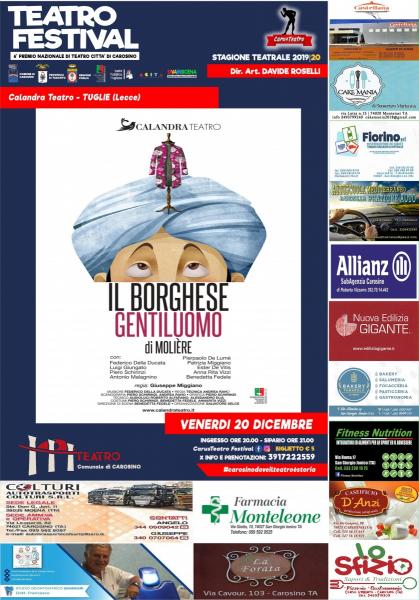 Teatro Festival - IL BORGHESE GENTILUOMO