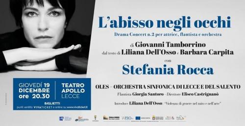 Drama concert  L’ABISSO NEGLI OCCHI