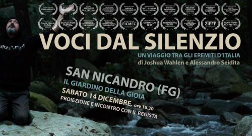 Voci dal Silenzio, il pluripremiato documentario a Sannicandro Garganico