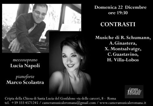 "Contrasti" il concerto a Roma