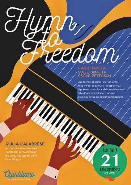 “Hymn To Freedom”: Fabio Prota sulle tracce di Oscar Peterson
