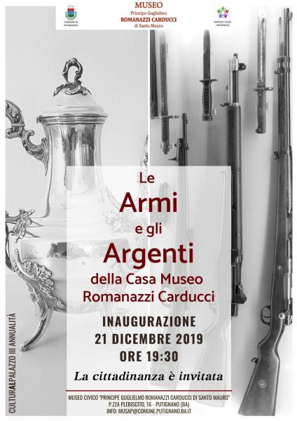 Le Armi e gli Argenti della Casa Museo "Romanazzi Carducci"