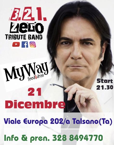 Renato Zero tribute band al My way di Talsano