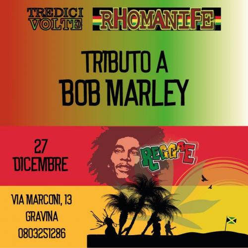 Rhomanife in Concerto con Tributo a Bob Marley