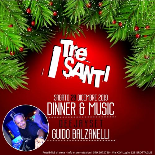 DINNER & MUSIC - Deejay Set GUIDO BALZANELLI