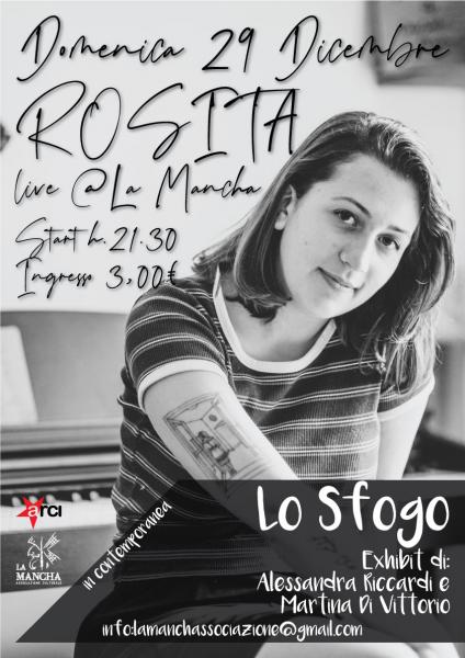 Rosita live at La Mancha [w/ Lo Sfogo Exhibit]