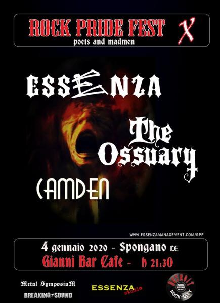 Rock Pride Fest X - Essenza, the Ossuary, Camden LIVE