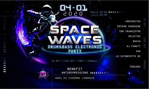 SPACE WAVES /// DnB & Electronic Benefit Party