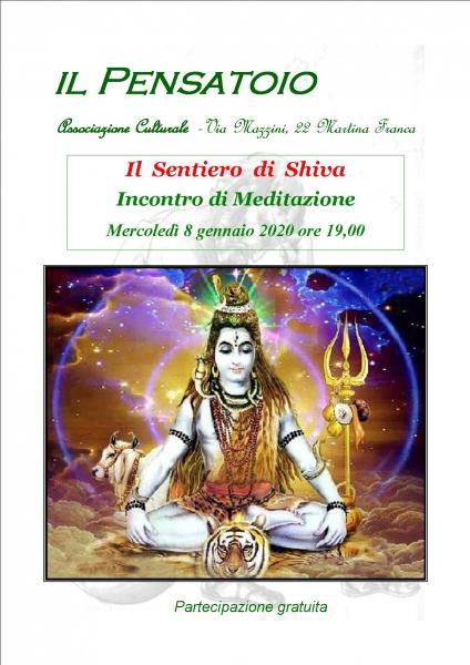 Il Sentiero di Shiva - Incontro di Meditazione al Pensatoio