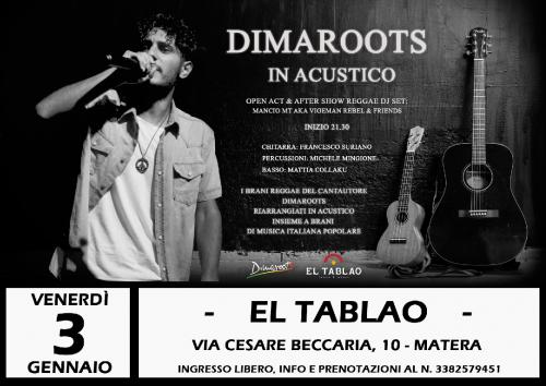 Dimaroots in acustico
