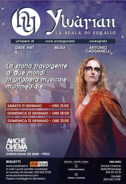 “Ylvàrian - La Scala di Corallo”. Un progetto innovativo multimediale fra musica, danza, parole e immagini