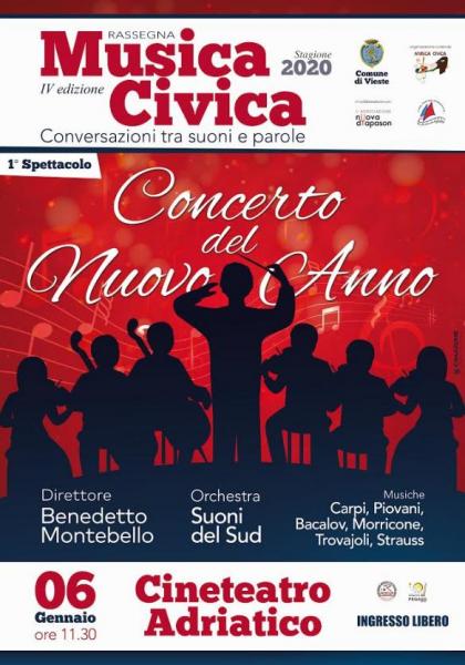 Torna la rassegna "Musica Civica" con il Concerto del Nuovo Anno
