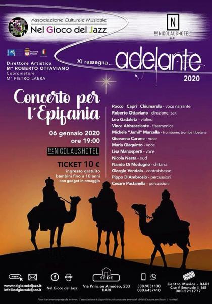 Concerto per l'Epifania a Bari