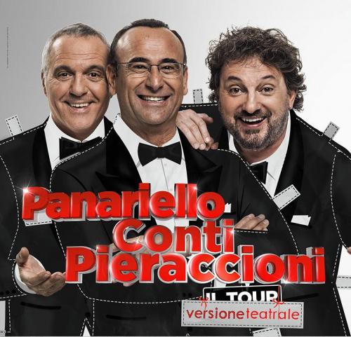 Panariello, Pieraccioni e Carlo Conti a Bari, lo spettacolo è già SOLD OUT