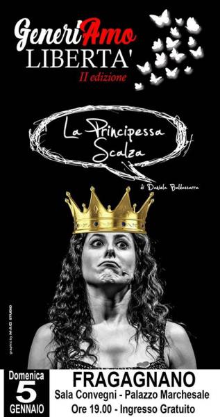 La principessa scalza: monologo di Daniela Baldassarra