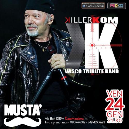 Killerkom Vasco tribute band live a Casamassima