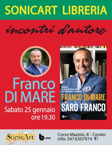 Franco Di Mare presenta "Sarò Franco" a Corato