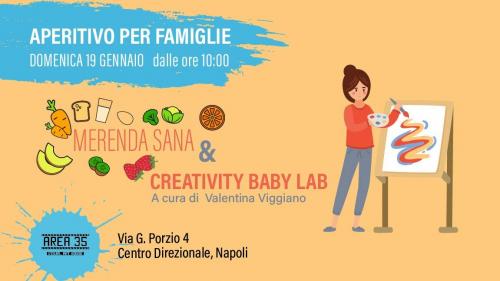 Aperitivo per famiglie// creativity baby lab & meranda sana // Domenica mattina