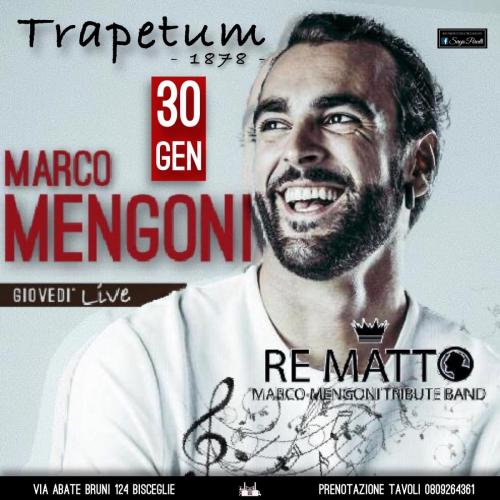 RE MATTO - Marco Mengoni tribute band a Bisceglie