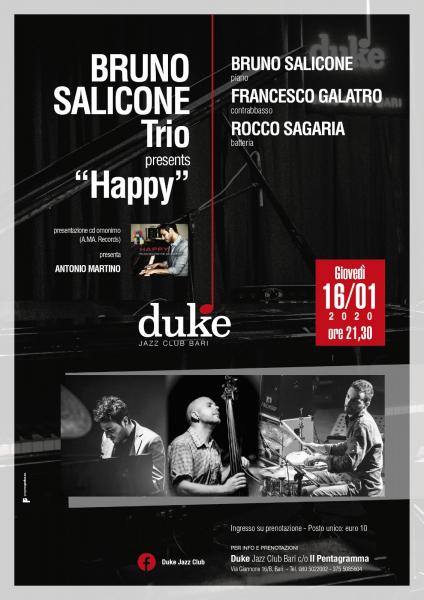 Bruno Salicone Trio  presents Happy