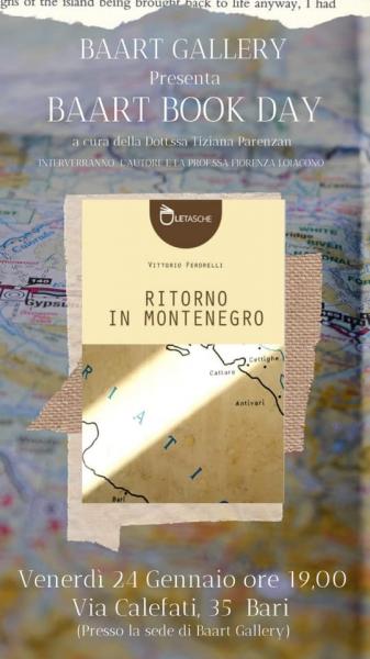 BAART BOOK DAY - Ritorno in Montenegro di Vittorio Ferorelli