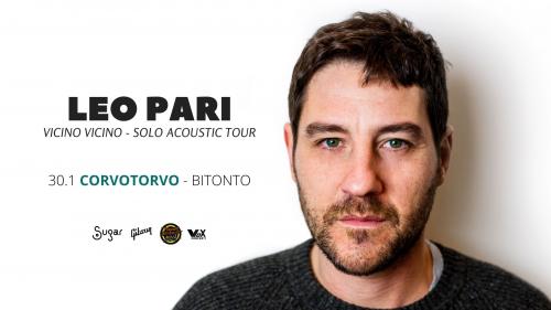 Leo Pari • Vicino Vicino - Solo Acoustic Tour •