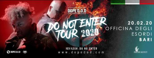 Il rap dei Dope D.O.D. arriva all’Officina degli Esordi di Bari