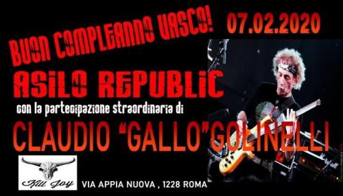 Asilo Republic & Claudio "gallo" Golinelli in "Buon Compleanno Vasco!"