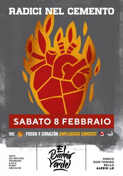Radici Nel Cemento Fuego y Corazon tour prima data del 2020!