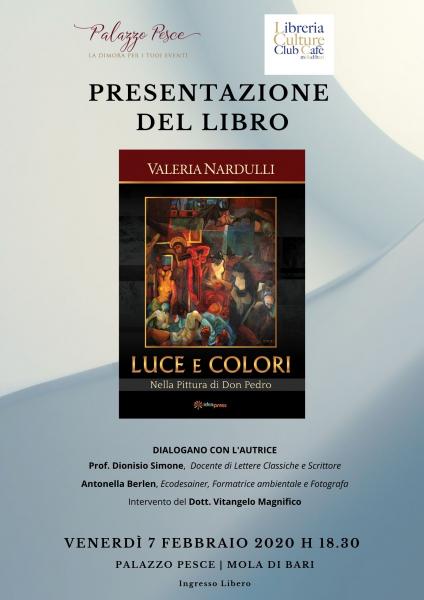 Presentazione del libro "Luce e colori nella pittura di Don Pedro"