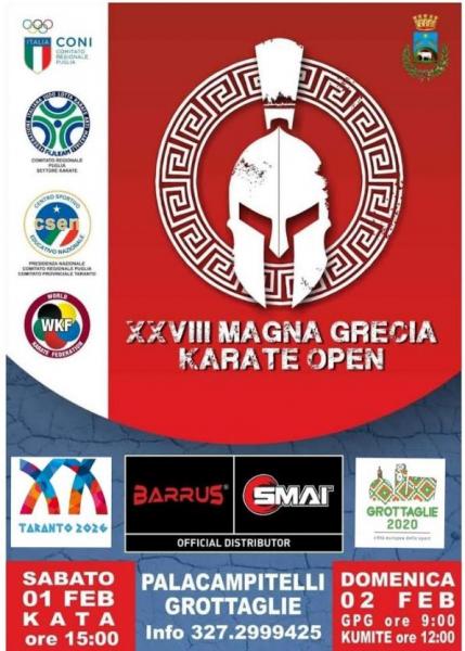 Coppa Magna Grecia karate Grottaglie 2020