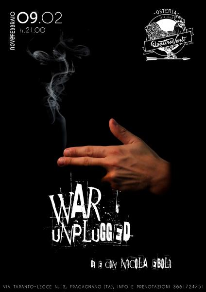 War Unplugged di e conNicola Eboli