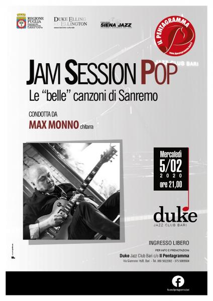 Jam Session Pop - Le “belle” canzoni di Sanremo