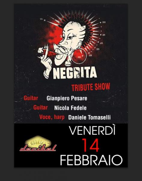 Negrita tribute show unplugged Decibel- Manduria (Ta)