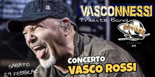 CONCERTO VASCONESSI Vasco Rossi cover e 80'Dj.night