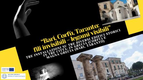 Videoarte sull’abside esterno della Vallisa a Bari