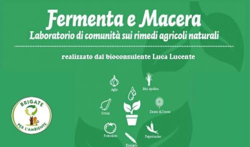 Fermenta e Macera: Laboratorio di comunità sui rimedi agricoli naturali
