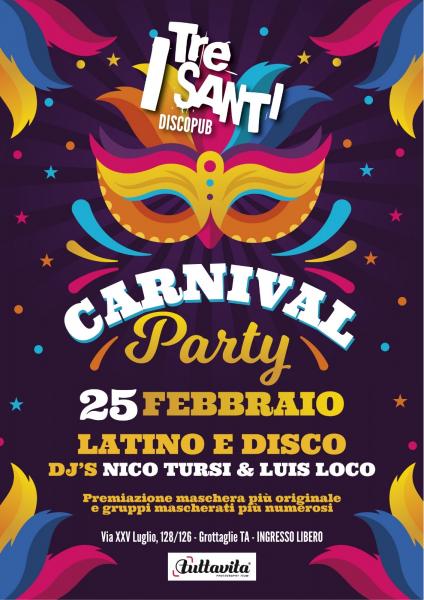 Carnival Party LATINO & DISCO