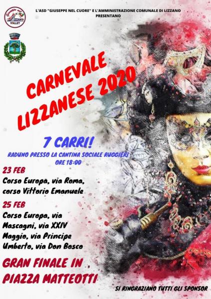 Torna il carnevale Lizzanese