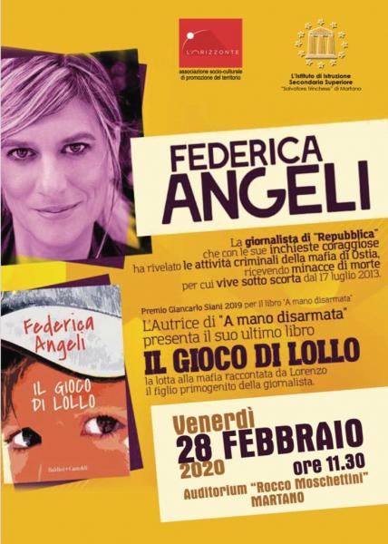 Federica Angeli presenta Il Gioco di Lollo