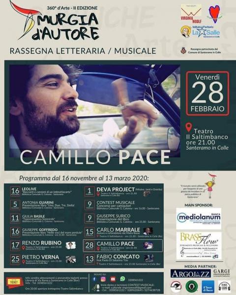 Murgia d'Autore - Camillo Pace in concerto
