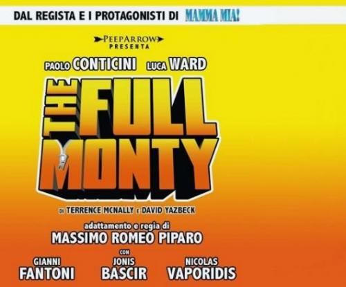 Paolo Conticini e Luca Ward in "The Full Monty"