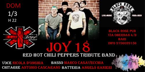 Joy 18 Red Hot Chili Peppers Tribute Band live @Black rose pub