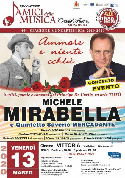 Omaggio a Totò con Michele Mirabella
