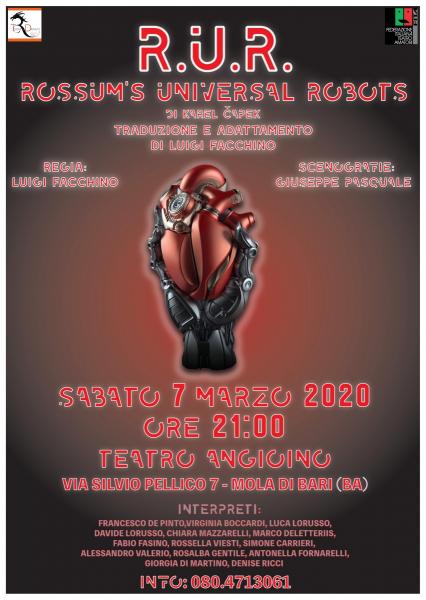 R.U.R.  Rossum's Universal Robots