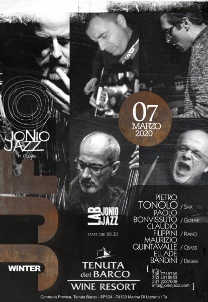 Jonio Jazz Lab ||| BANDINI-TONOLO-BONVISSUTO-FILIPPINI-QUINTAVALLE