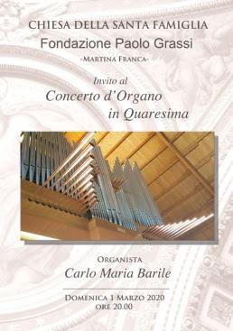 Concerto d'Organo in Quaresima
