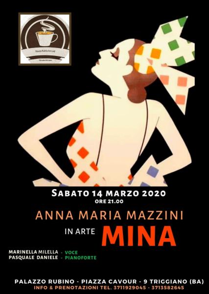 Anna Maria Mazzini in Arte Mina