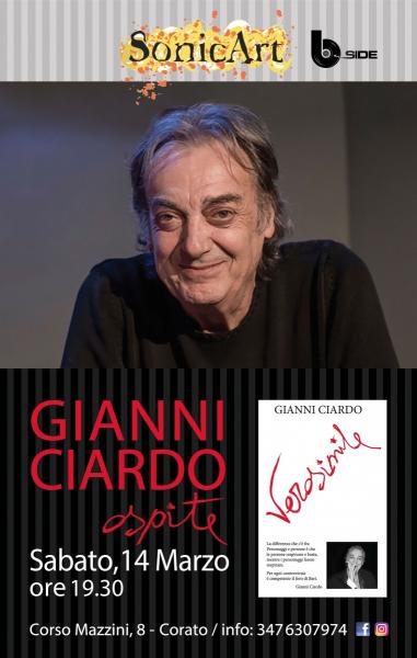 Gianni Ciardo ospite al Sonicart di Corato