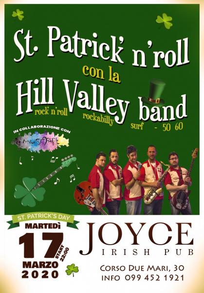St Patrick con la Hill Valley band live al Joyce Irish pub - Taranto